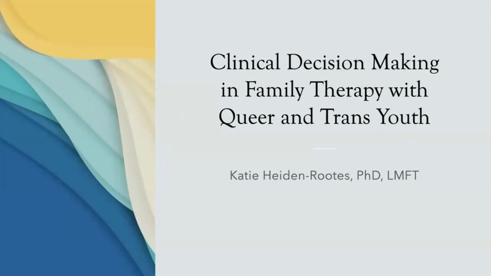 Clinical Decisions Katie